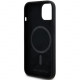  Чохол Karl Lagerfeld Silicone Karl amp; Choupette Head для iPhone 15|14|13 Black with MagSafe (KLHMP15SSKCHPPLK)